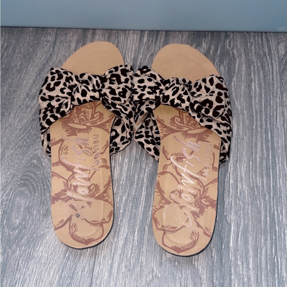 Stylish Leopard Print Sandals